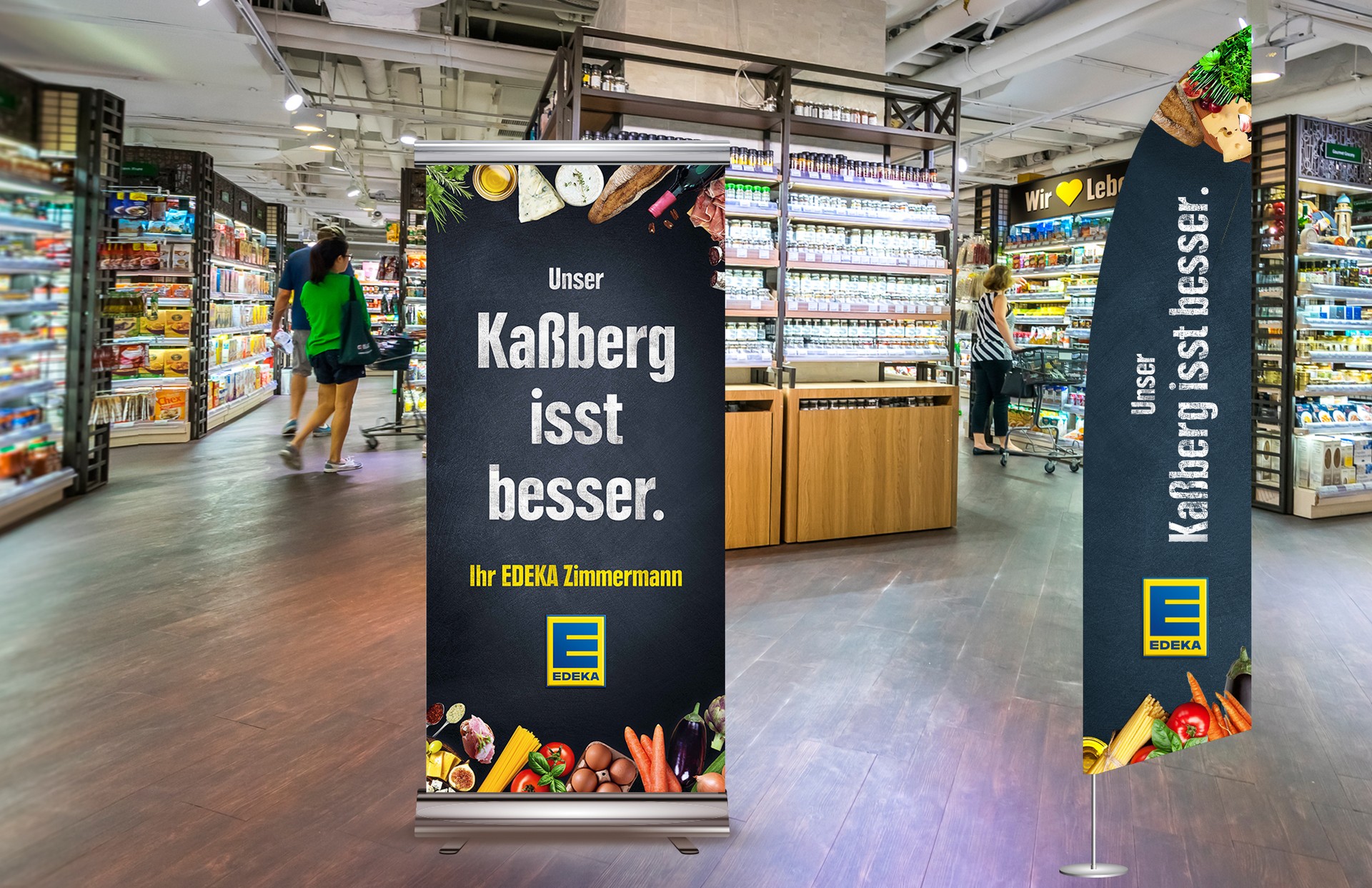 Edkea Werbung Chemnitz Isst Besser Kassbergmotiv