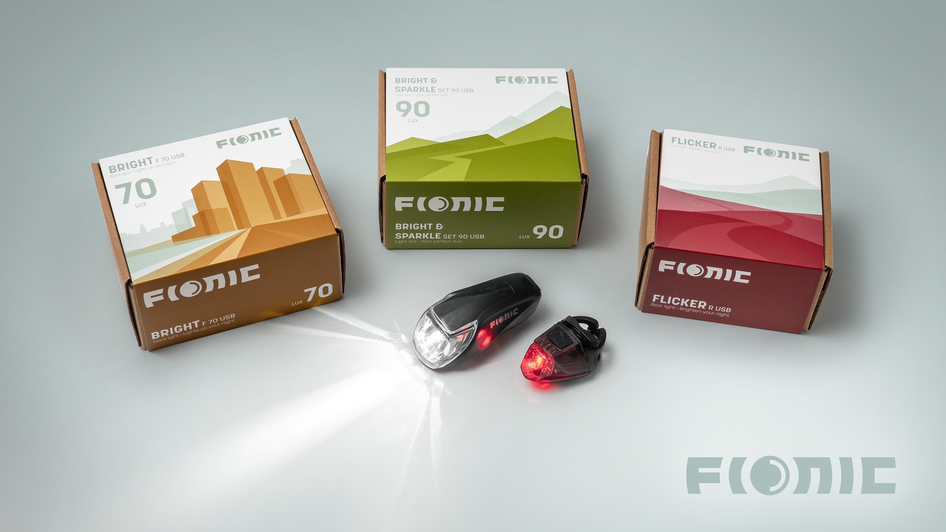 Fionic Brand Packaging Design Titelbild