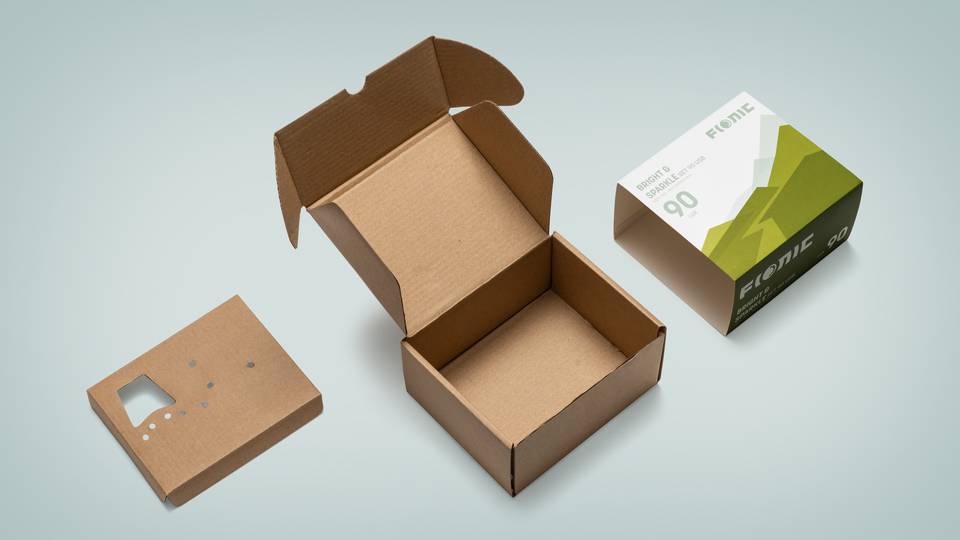 Fionic Brand Packaging Design Verpackungen Offen