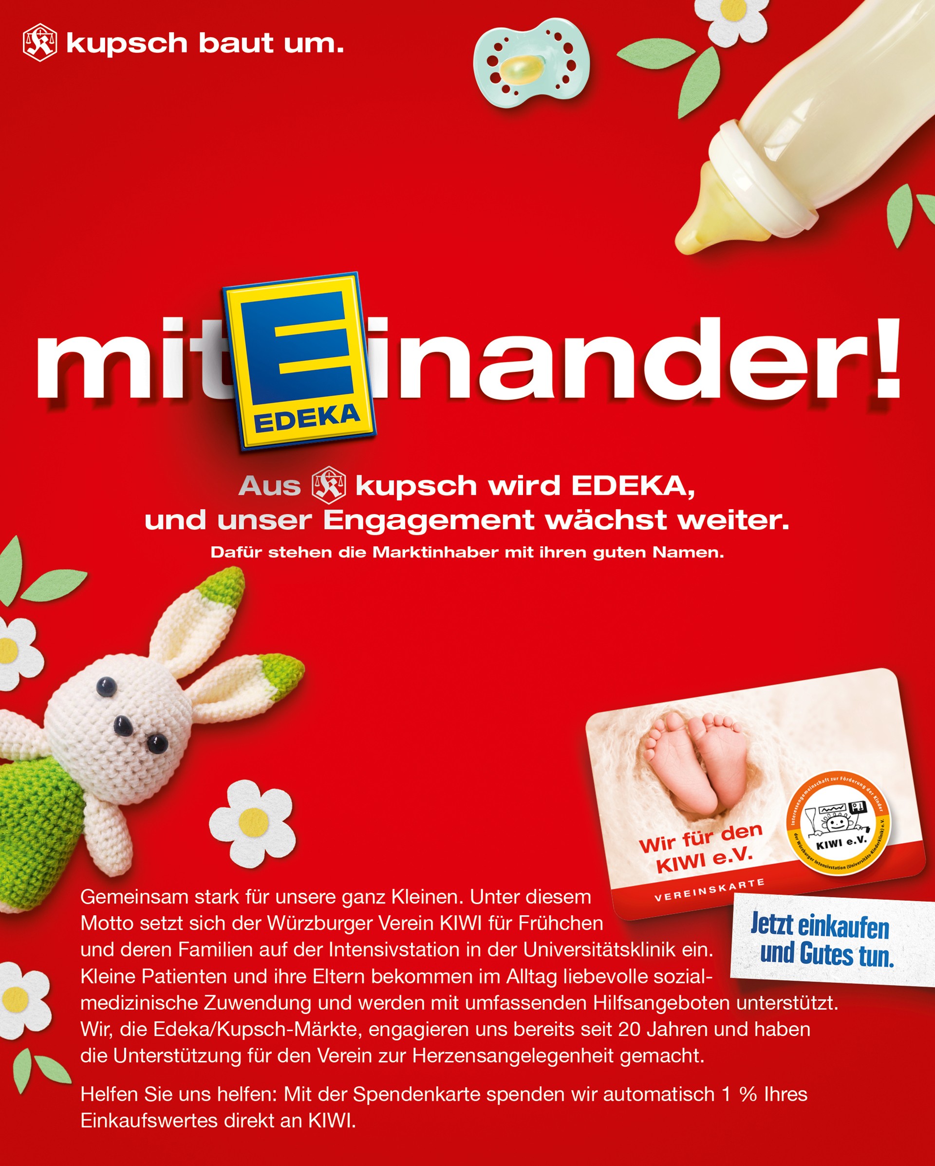 Kampagne Werbeagentur Edeka Kupsch Anzeige