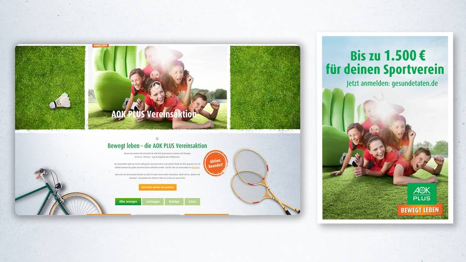Mbx Referenz Aok Vereinssache Website Print