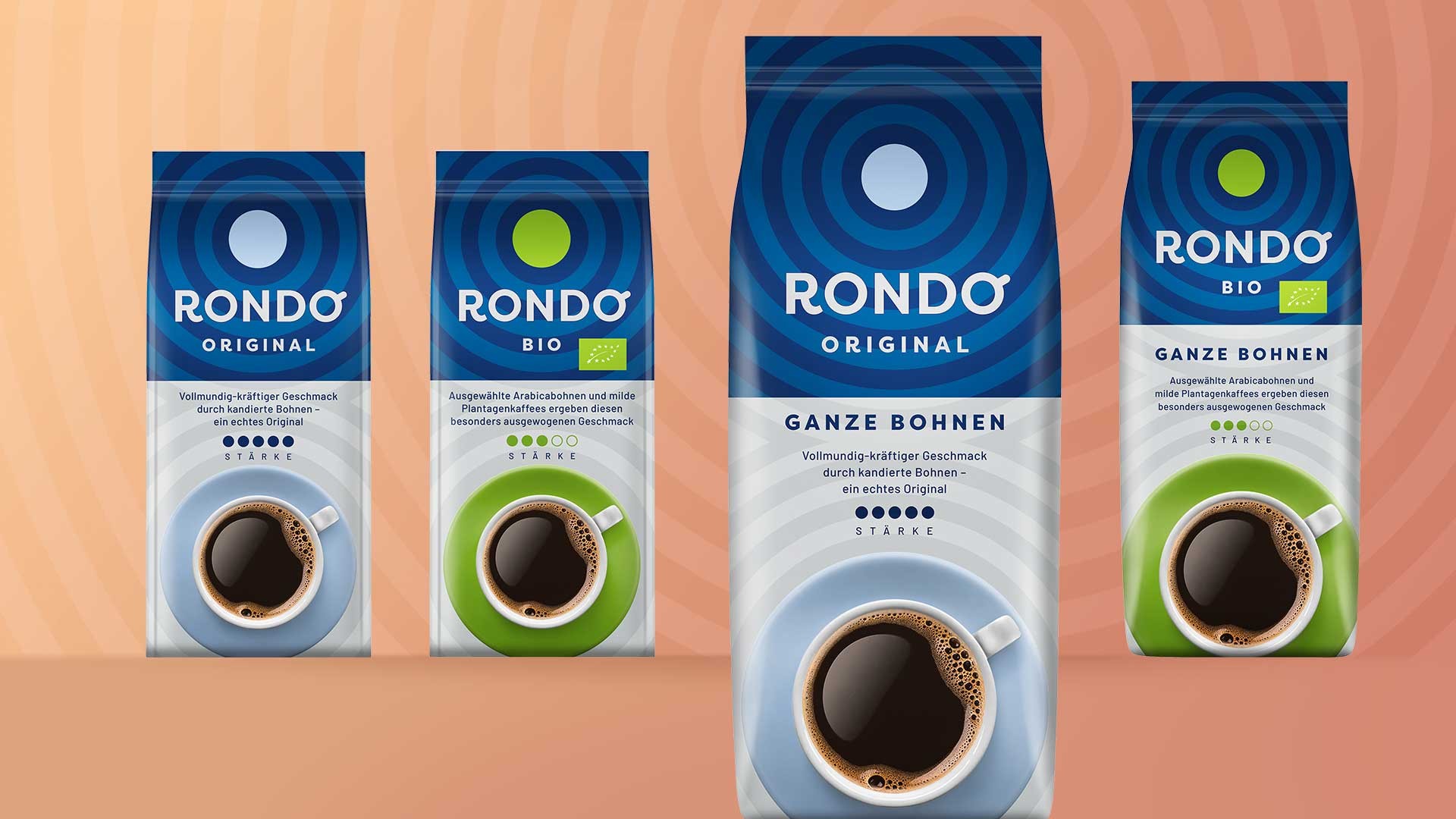 Relaunch Packaging Design Kaffee Rondo Agentur Zebra Produkte 01