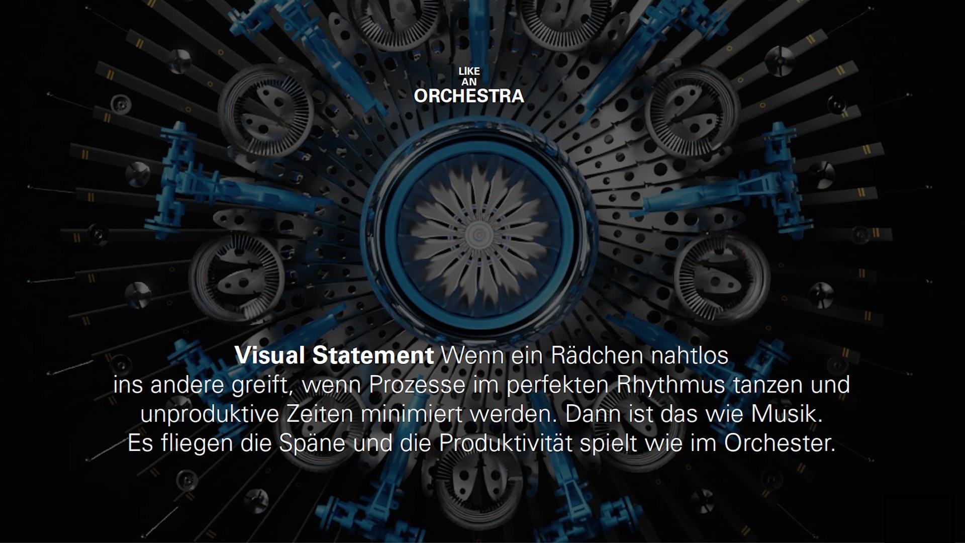 Starrag Messekonzept Visual Statement