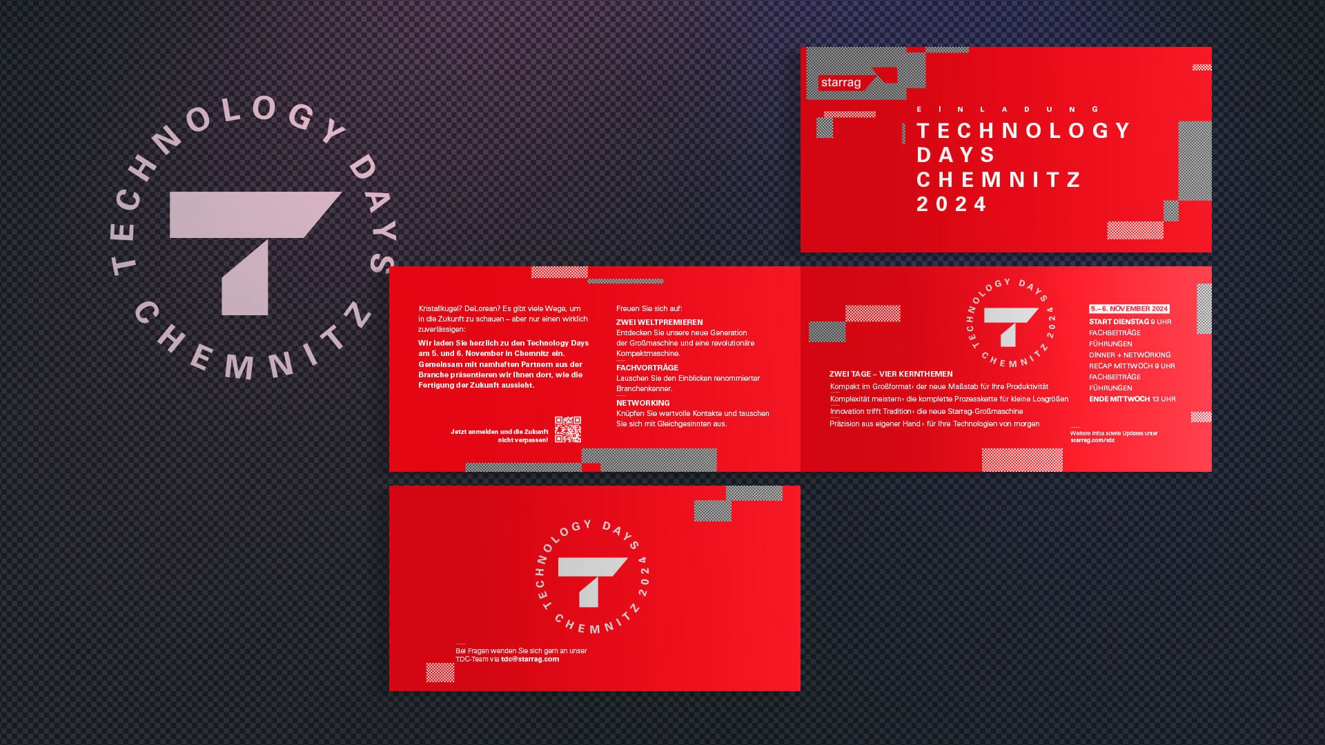 Starrag Tech Days24 Einladungskarte