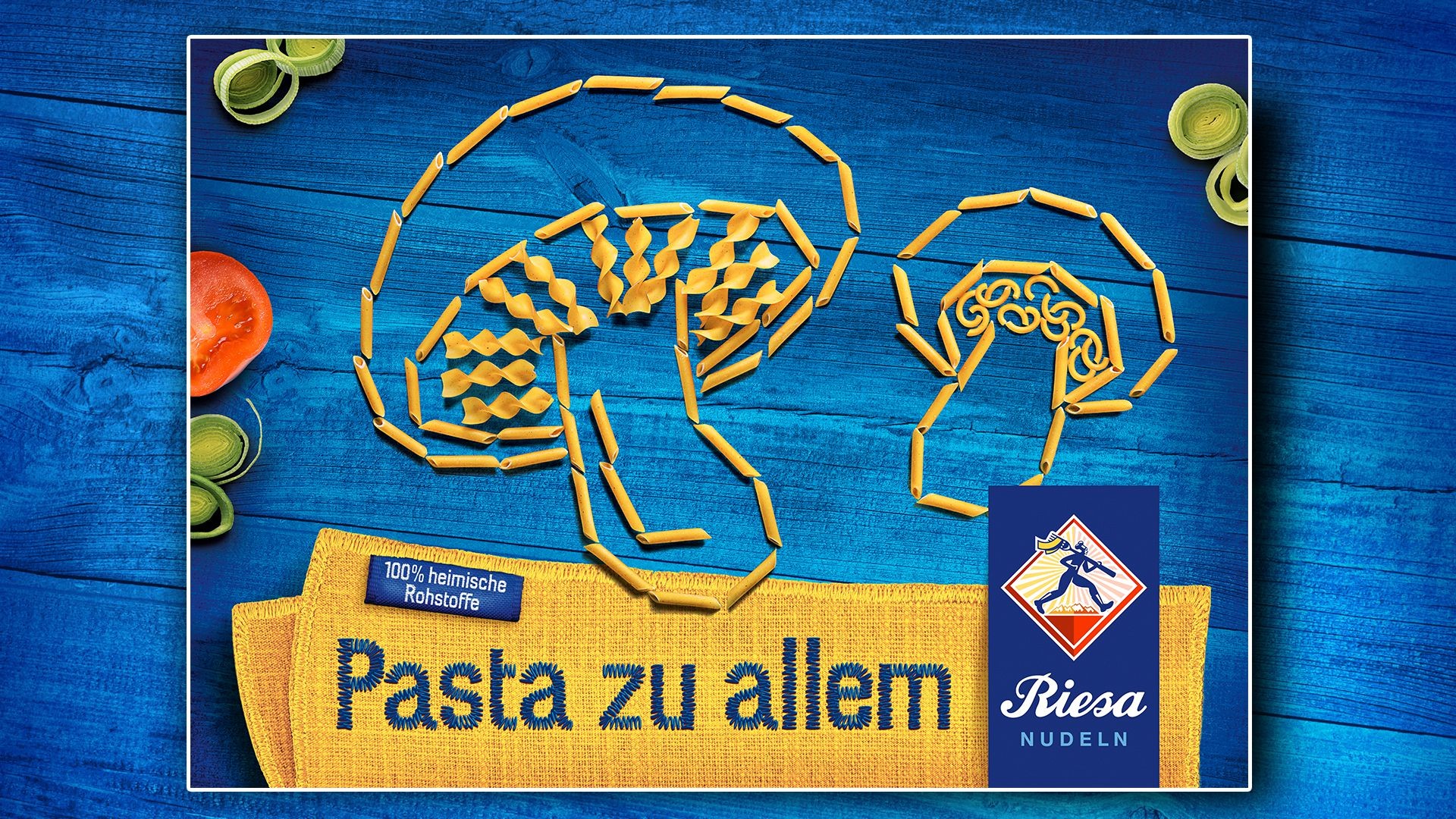 Zebra Group Kreation Riesa Plakat Kampange Nudeln Pilze